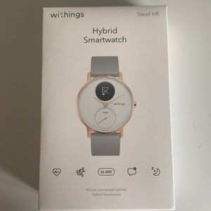 Withing Hybrid Smartwatch Steel HR